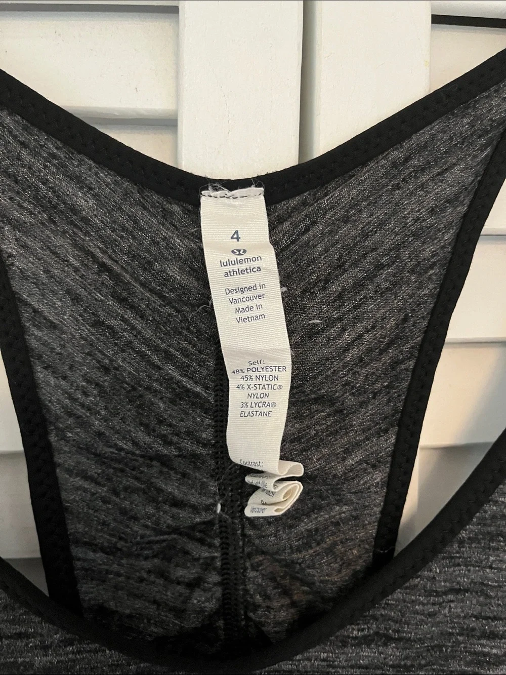 Lululemon Tank Sz 4